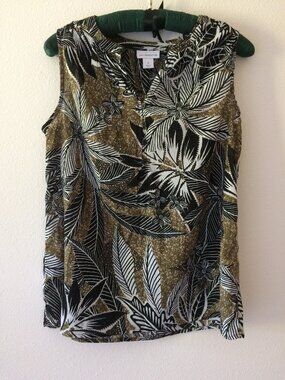 Liz Claiborne Sleeveless Top Size S